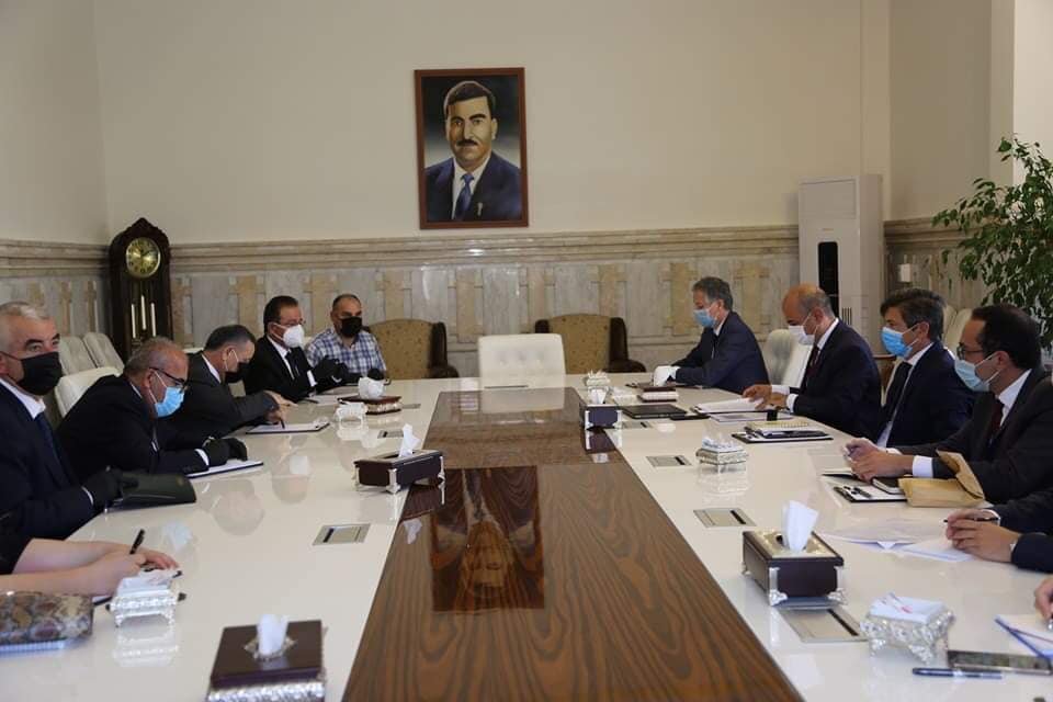 سەرپەرشتێ کۆمەلگەھا ئیبراھیم خەلیل پێشوازی ل قونسولێ تورکیایێ ل ھەولێرێ کر