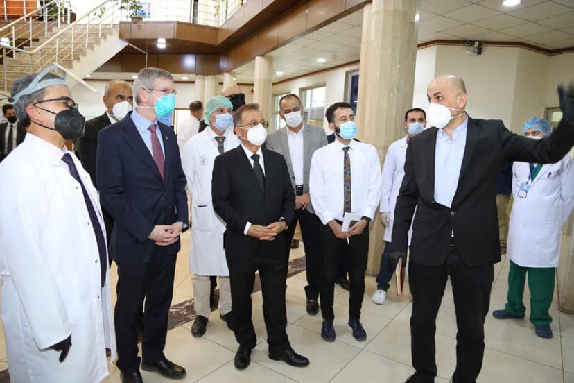 سەرپەرشتێ کۆمەلگەھا ئیبراھیم خەلیل پێشوازی ل قونسولێ ئه‌مریكایێ ل ھەولێرێ کر