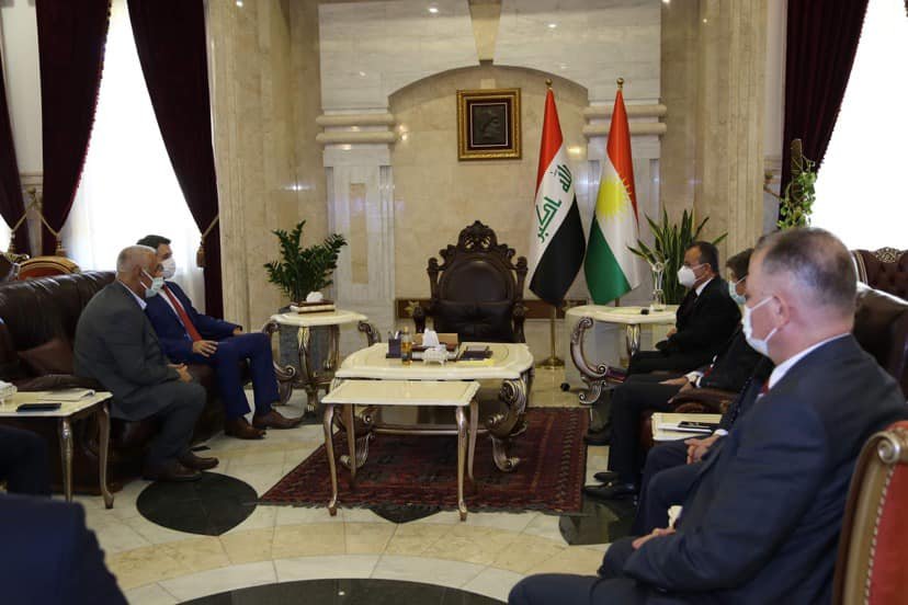 سەرپەرشتێ کۆمەلگەھا ئیبراھیم خەلیل پێشوازی ل شاندەکێ ولاتێ تورکیایێ کر