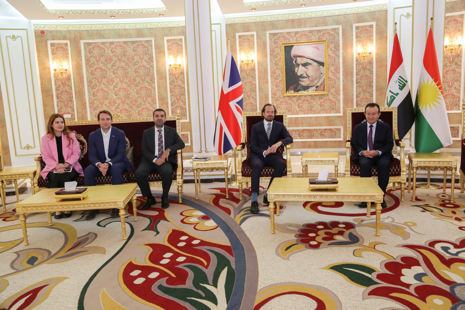 کونسولێ گشتیێ بەریتانیا سەرەدانا دەروازەیێ ئیبراهیم خەلیل کر